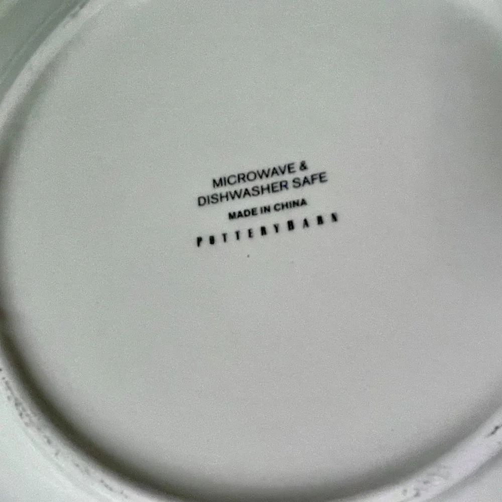 Winter Fauna by Pottery Barn China Bird Salad Plate SET of 3